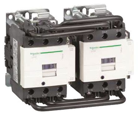 LC2D80FE7, Schneider Electric 3 Pole Reversing Contactor, 110 V ac Coil, TeSys D, 55 kW, Контактор