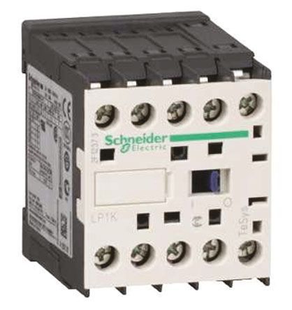 LP1K09015UD, Schneider Electric 3 Pole Contactor - 20 A, 230 V dc Coil, TeSys K, 3NO, 4 kW, Контактор