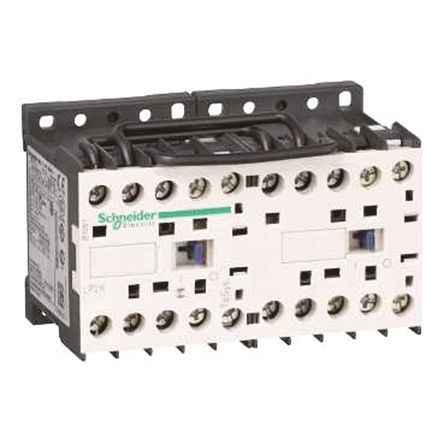 LP2K0601JD, Schneider Electric 3 Pole Reversing Contactor - 6 A, 12 V dc Coil, TeSys K, 3NO, 3 kW, Контактор