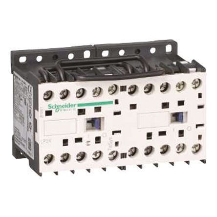 LP2K0601MD, Schneider Electric 3 Pole Reversing Contactor - 6 A, 230 V dc Coil, TeSys K, 3NO, 3 kW, Контактор