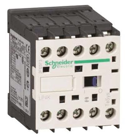 LP4K06015BW3, Schneider Electric 3 Pole Contactor - 6 A, 24 V dc Coil, TeSys K, 3NO, 3 kW, Контактор