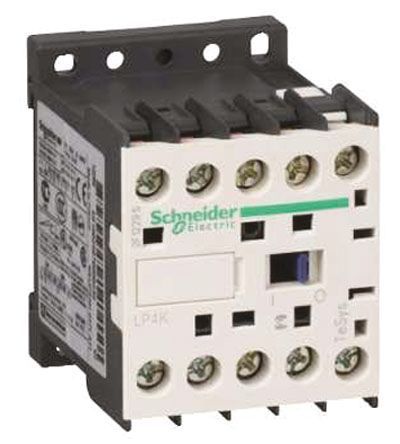 LP4K0601JW3, Schneider Electric 3 Pole Contactor - 6 A, 12 V dc Coil, TeSys K, 3NO, 3 kW, Контактор