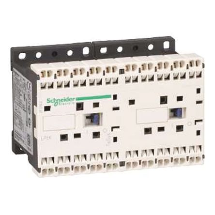 LP5K12013BW3, Schneider Electric 3 Pole Reversing Contactor - 20 A, 24 V dc Coil, TeSys K, 3NO, 5.5 kW, Контактор