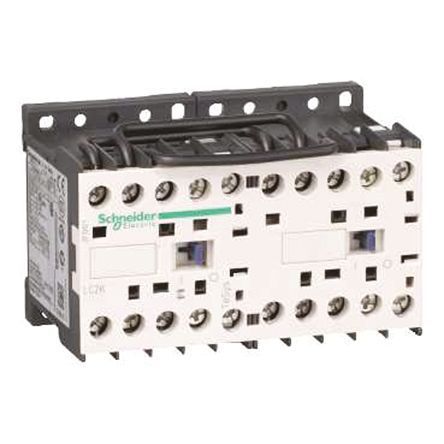 LC2K0601M72, Schneider Electric 3 Pole Reversing Contactor - 6 A, 230 V ac Coil, TeSys K, 3NO, 3 kW, Контактор