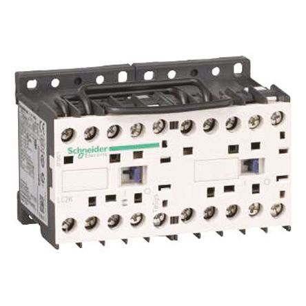 LC2K0610E72, Schneider Electric 3 Pole Reversing Contactor - 6 A, 48 V ac Coil, TeSys K, 3 kW, Контактор