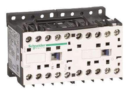 LC8K0601E7, Schneider Electric 3 Pole Reversing Contactor - 6 A, 48 V ac Coil, TeSys K, 3NO, 3 kW, Контактор