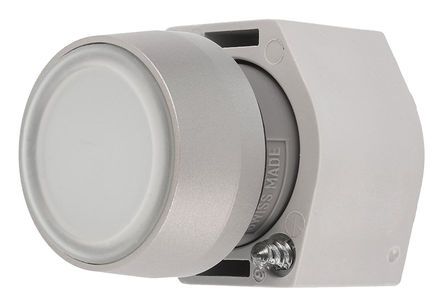 704.013.7, Modular Switch Body, IP65, Clear, Panel Mount, Momentary for use with Eao 04 Series Contact Block -25°C +50°C