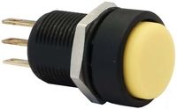 IMP7Z452234UL, Apem Single Pole Double Throw (SPDT) Momentary Push Button Switch, IP67, 13.6 (Dia.)mm, Panel Mount, 28V dc, Кнопочный переключатель