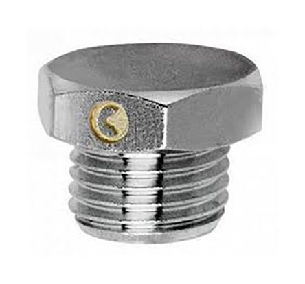 2611-1/8, SMC G 1/8 Male Blanking Plug
