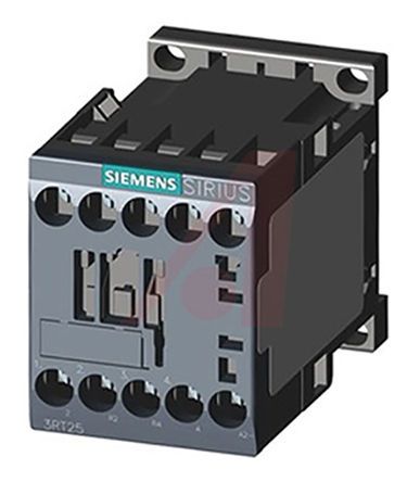 3RT2518-1BB40, Siemens 4 Pole Contactor - 16 A, 24 V dc Coil, SIRIUS Innovation, 2NO/2NC, 7.5 kW, Контактор