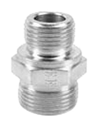 Parker Hydraulic Straight Threaded Coupling GE06LMEDCF, Connector B M10 x 1 Male, Муфта