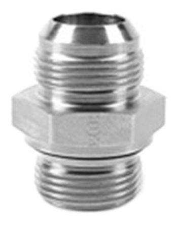 Parker Hydraulic Straight Threaded Coupling 6F42EDMXS, Connector B BSPP 1/4-19 Male, Муфта