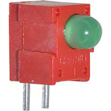 32LED-GRN, Grayhill Single Pole Single Throw (SPST) Green LED Push Button Switch, PCB, Кнопочный переключатель