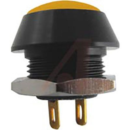 30-204, Grayhill Single Pole Single Throw (SPST) Momentary Push Button Switch, IP67, 13.46 (Dia.)mm, Panel Mount, 24V dc, Кнопочный переключатель