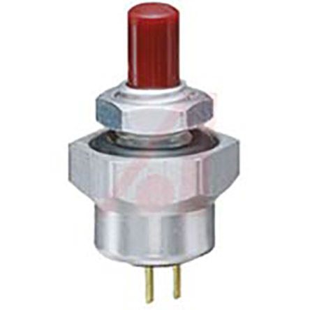 39-138 RED, Grayhill Single Pole Single Throw (SPST) Momentary Push Button Switch, PCB, 115V ac, Кнопочный переключатель