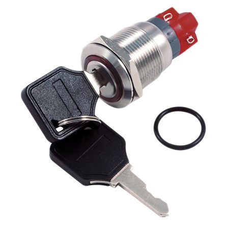 AVBMK RS PRO IP Key Switch Single Pole Double Throw SPDT  A Way   C Выключатель с ключом