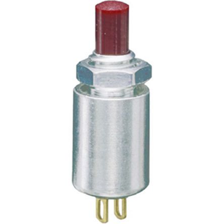 23-1, Grayhill Single Pole Single Throw (SPST) Momentary Push Button Switch, 11.89 (Dia.)mm, Panel Mount, 220V ac, Кнопочный переключатель