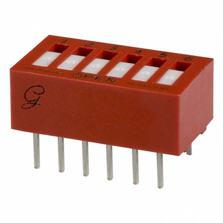 76RSB06T, Grayhill SPST Rocker Switch PCB, Клавишный переключатель