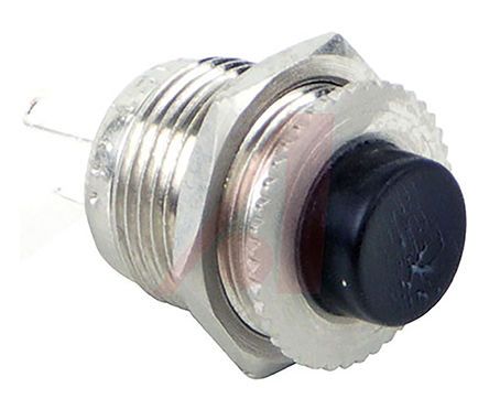 913X, Switchcraft Single Pole Double Throw (SPDT) Momentary Push Button Switch, Panel Mount, Кнопочный переключатель