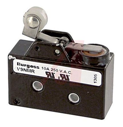 V9NMR, Johnson Electric SP-CO Reverse Action Lever Microswitch, 10 A, Микропереключатель