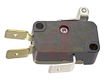 XGC2-88-S20Z1, Johnson Electric SP-CO Roller Lever Microswitch, 12 A, Микропереключатель