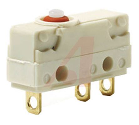 V4NT7YRUL, Johnson Electric SP-CO Roller Lever Microswitch, 5 A, Микропереключатель