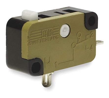 XGG3-88Z1, Johnson Electric SP-CO Plunger Microswitch, 16 A, Микропереключатель