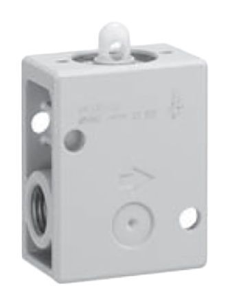 VM230-02-00A, SMC Basic Pneumatic Manual Control Valve VM200 Series, Клапан