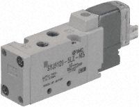 SY5120-5YO-C8F-Q, SMC Pneumatic Solenoid Valve Solenoid SY Series, Клапан