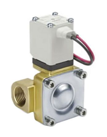 VXD230DL, SMC 2/2 Pneumatic Solenoid Valve Solenoid/Pilot/Spring One-touch Fitting 10 mm VXD Series, Клапан