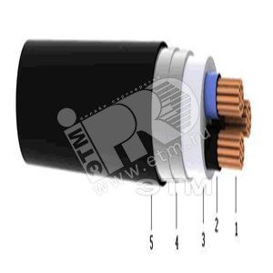 Кабель силовой ВБШвнг(А) 3х16мк(N, PE)-1 ТРТС