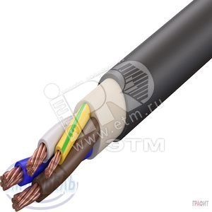 Кабель силовой ВВГнг(А)-LS 3х25мк+1х16мк(N)-1 ТРТС