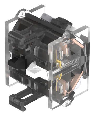 704.911.4B, EAO Push Button Switching Element for use with Emergency-Stop Switch, HMI Components Series 04, Элемент