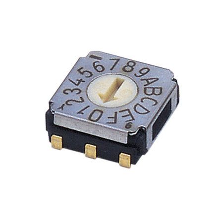 SA-7050A, Copal Electronics 16 Way Surface Mount Rotary Switch, Rotary Coded Actuator, Переключатель