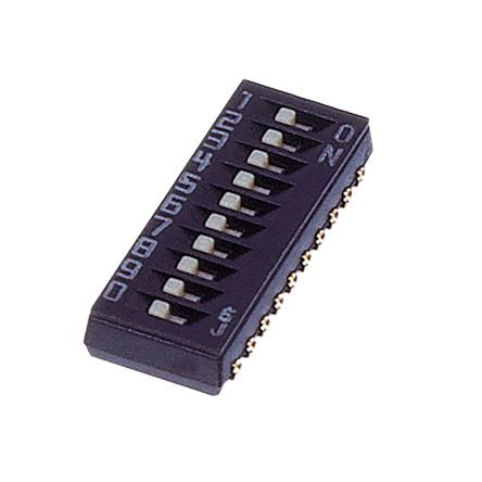 CHS-10A, Copal Electronics 10 Way Surface Mount DIP Switch, Переключатель