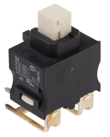 1689.4202, Marquardt Double Pole Double Throw (DPDT) Push Button Switch, IP40, Panel Mount, 250V ac, Кнопочный переключатель