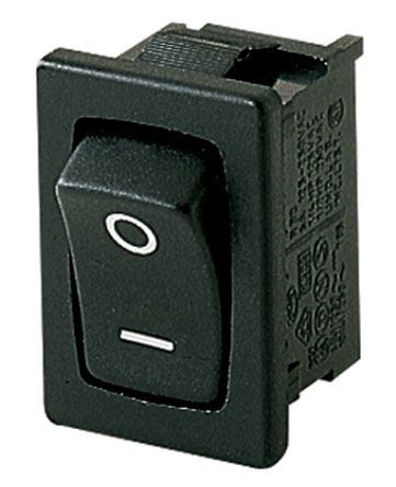 1801.1148, Marquardt Single Pole Single Throw (SPST), On-None-Off Rocker Switch Panel Mount, Клавишный переключатель