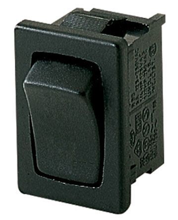 1801.1121, Marquardt Single Pole Single Throw (SPST), On-None-Off Rocker Switch Panel Mount, Клавишный переключатель