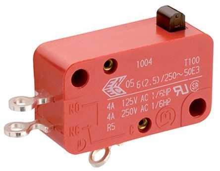 1005.0404, Marquardt SPDT Standard Microswitch, 20 A, Микропереключатель