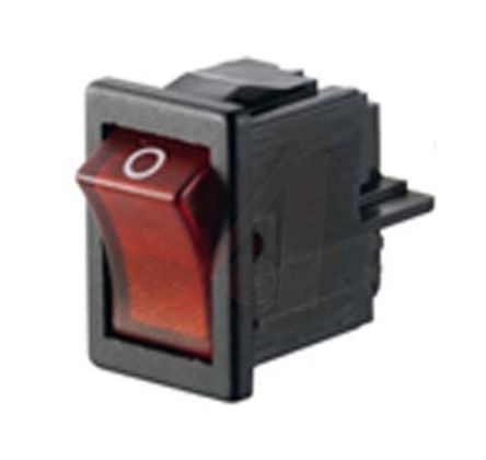 1852.5120, Marquardt DPST, On-None-Off Rocker Switch, Клавишный переключатель