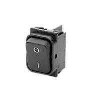 1832.9103, Marquardt Double Pole Single Throw (DPST), On-None-Off Rocker Switch Panel Mount, Клавишный переключатель