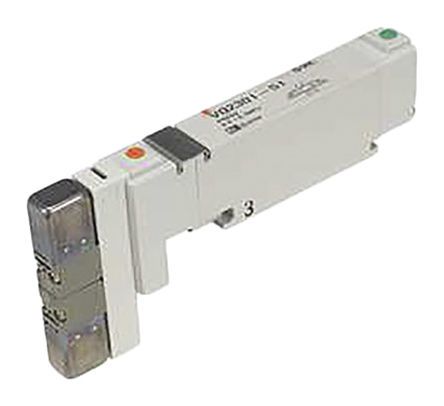 VQ1201N-51-Q, SMC 5/2 Pneumatic Control Valve Solenoid/Solenoid VQ1000 Series, Клапан