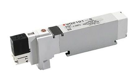 VQ2201N-51-Q, SMC 5/2 Pneumatic Control Valve Solenoid/Solenoid VQ2000 Series, Клапан