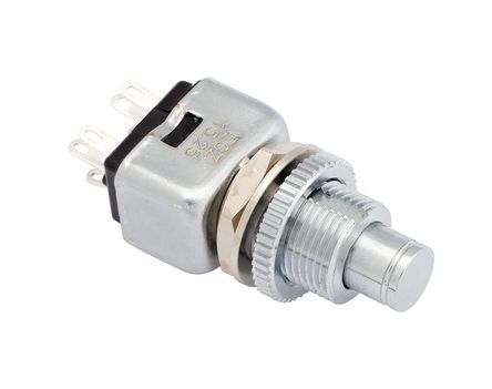 08.17513.21, EOZ Double Pole Double Throw (DPDT) Momentary Push Button Switch, IP65, IP67, 10.2 (Dia.)mm, Panel Mount, 48 V dc, 220, Кнопочный переключатель