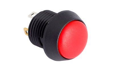 FL12NR, EOZ Single Pole Single Throw (SPST) Momentary Push Button Switch, IP67, 12 (Dia.)mm, Panel Mount, 5V, Кнопочный переключатель