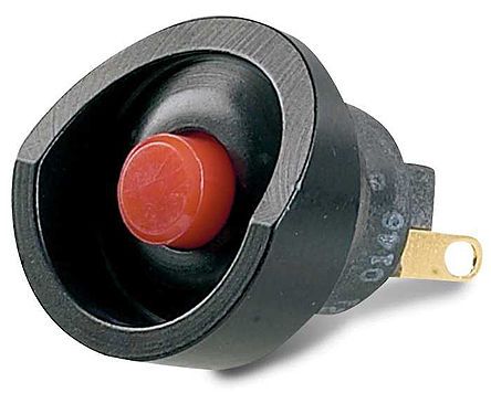 P7-8B612-1, Otto Single Pole Double Throw (SPDT) Momentary Miniature Push Button Switch, IP64, IP68S, 28 V dc, 115 V ac, Кнопочный переключатель