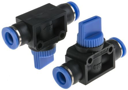 HVFF08-08, RS PRO Rotary Knob Pneumatic Manual Control Valve HVFF Series, Клапан