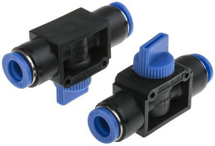 HVFF10-10, RS PRO Rotary Knob Pneumatic Manual Control Valve HVFF Series, Клапан