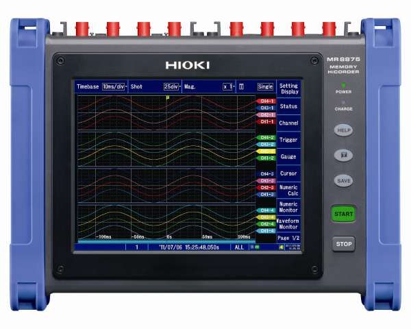 HIOKI MR8875 - цифровой многоканальный регистратор (до 16-ти каналов)