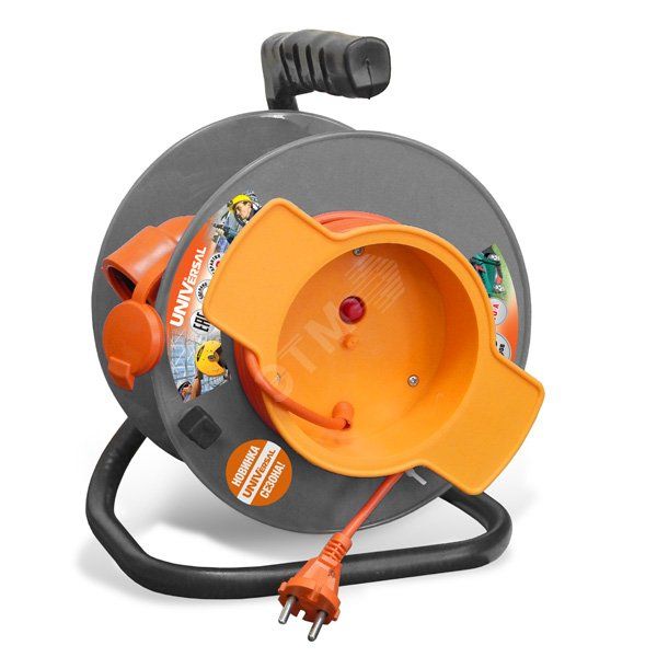 Удлинитель силовой 1х30м ПВС 2х0.75 6А У10-028к